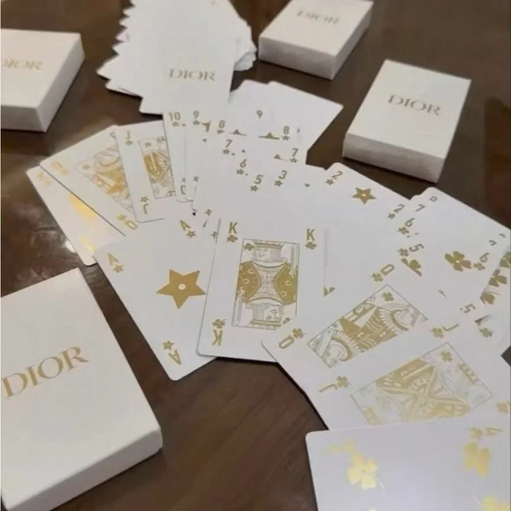 Dior Novelty Gift‎ Poker Cards